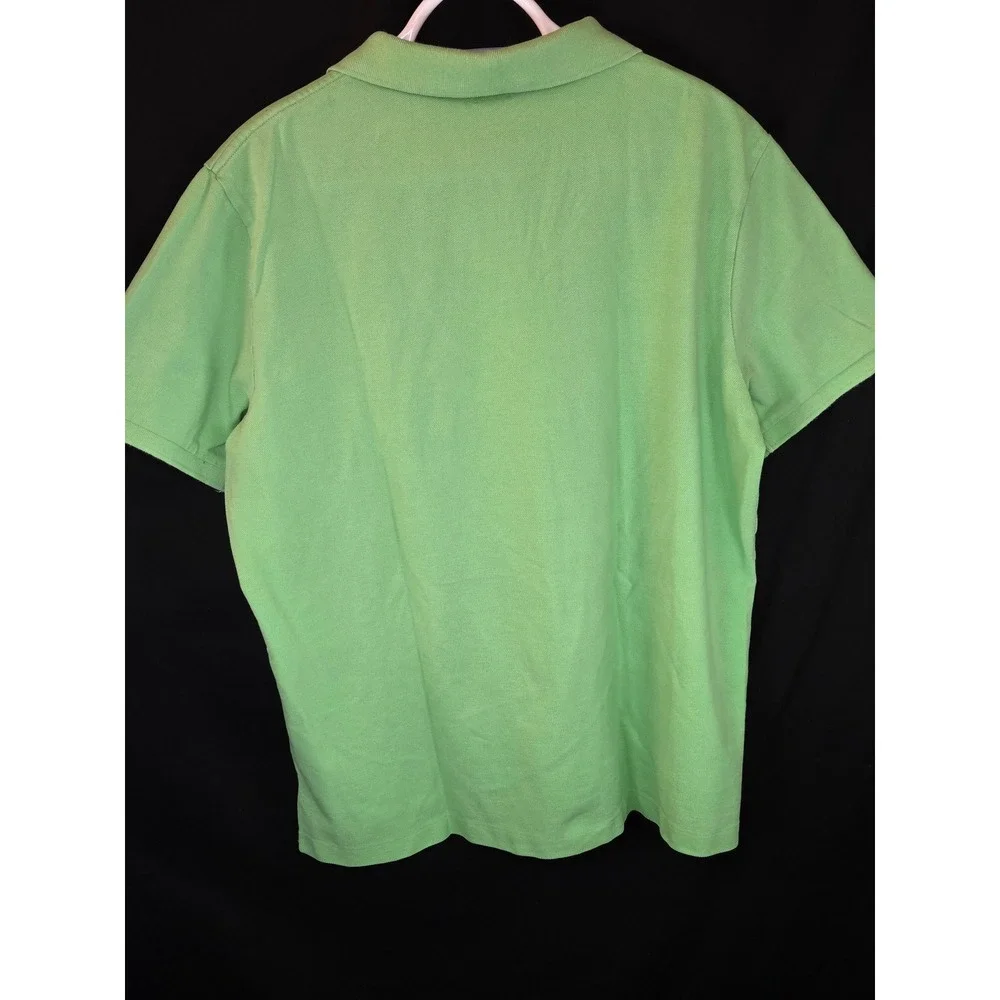 Polo Ralph Lauren Men's Classic Fit Green‎ Short Sleeve Polo Shirt Size L